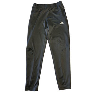Adidas Classic Black Pull On Climalite Performance Wear Joggers, Size S